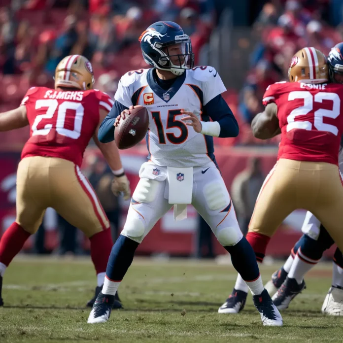 denver broncos vs 49ers match player stats